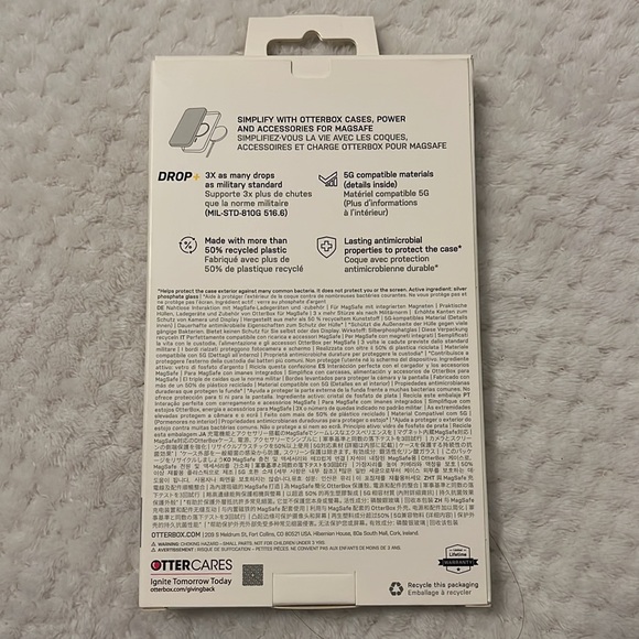 iPhone 14 & 13 OtterBox Symmetry Series+ Case with MagSafe - Picture 2 of 8